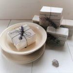 Gift Set of 5 Soaps with soap dish