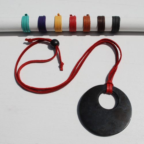 leather-conversion-kit-red-circle-in-circle-no-silver-stopper-bead-angel-of-wellness-emf-protection-health-healling